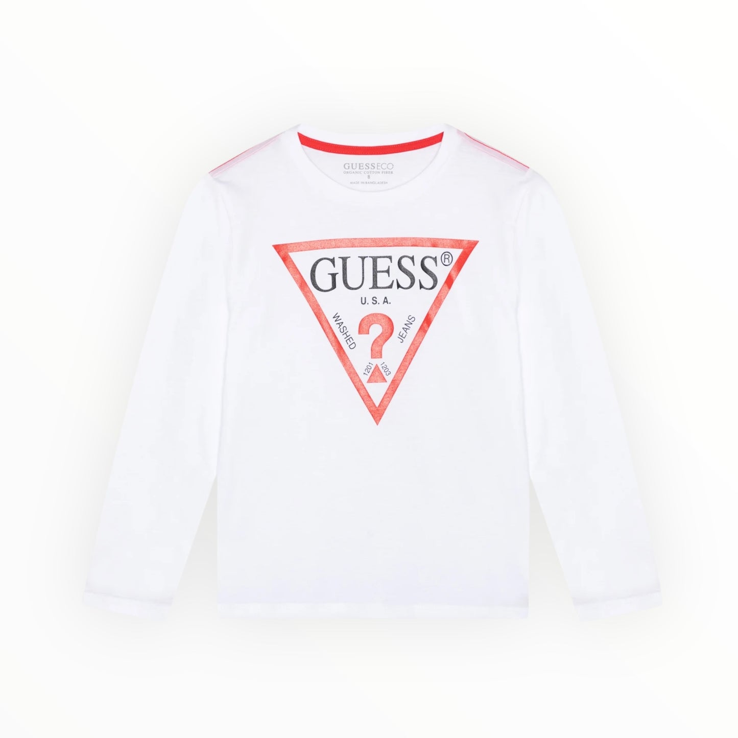 T-shirt triangolo Guess