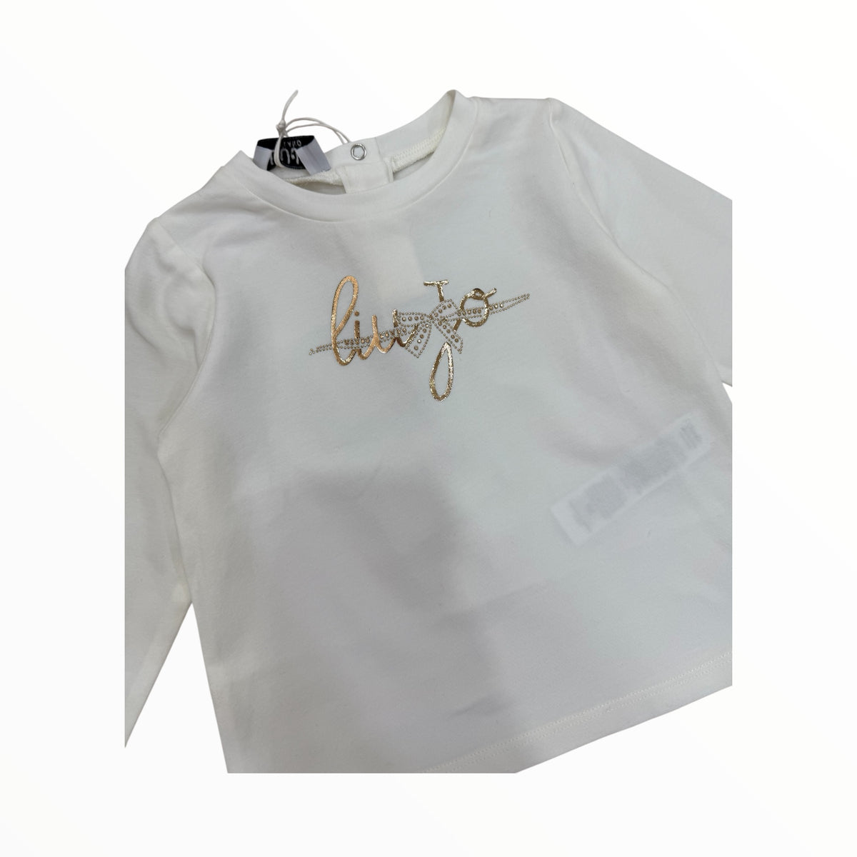 T-Shirt Liu Jo con logo neonata
