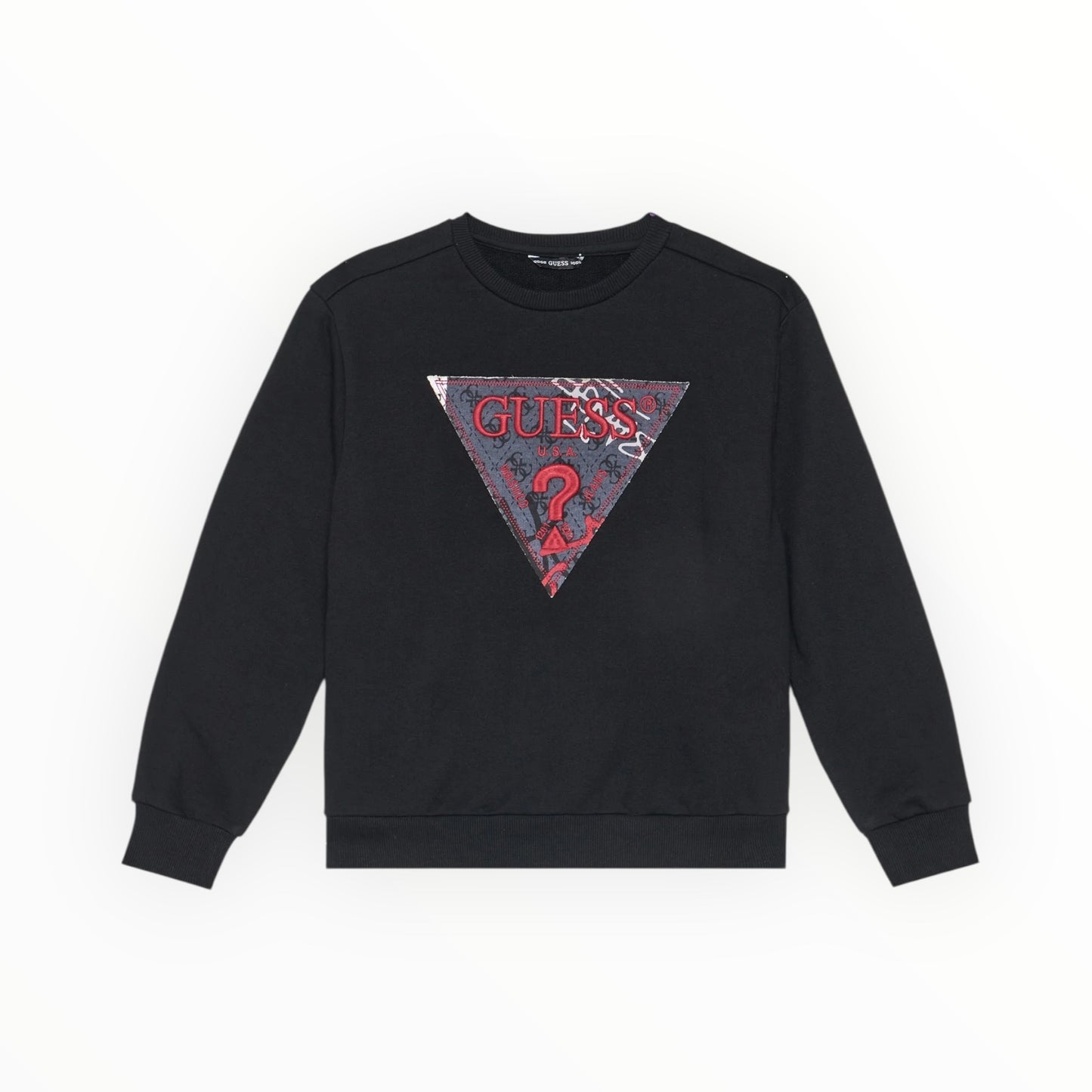 Felpa Guess triangolo in fantasia