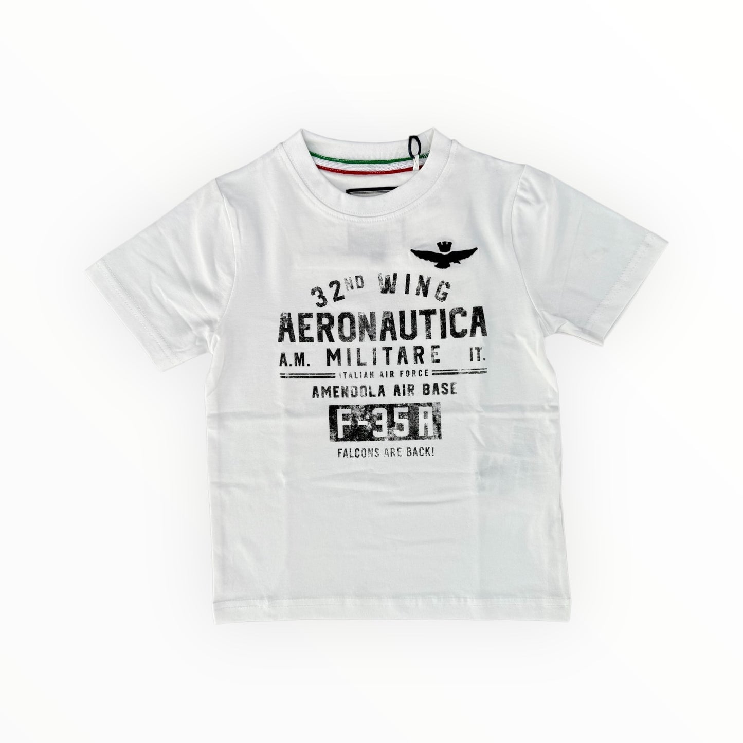 T-shirt logo sfumato Aeronautica Militare