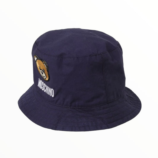 Cappello in popeline Teddy Patch Moschino