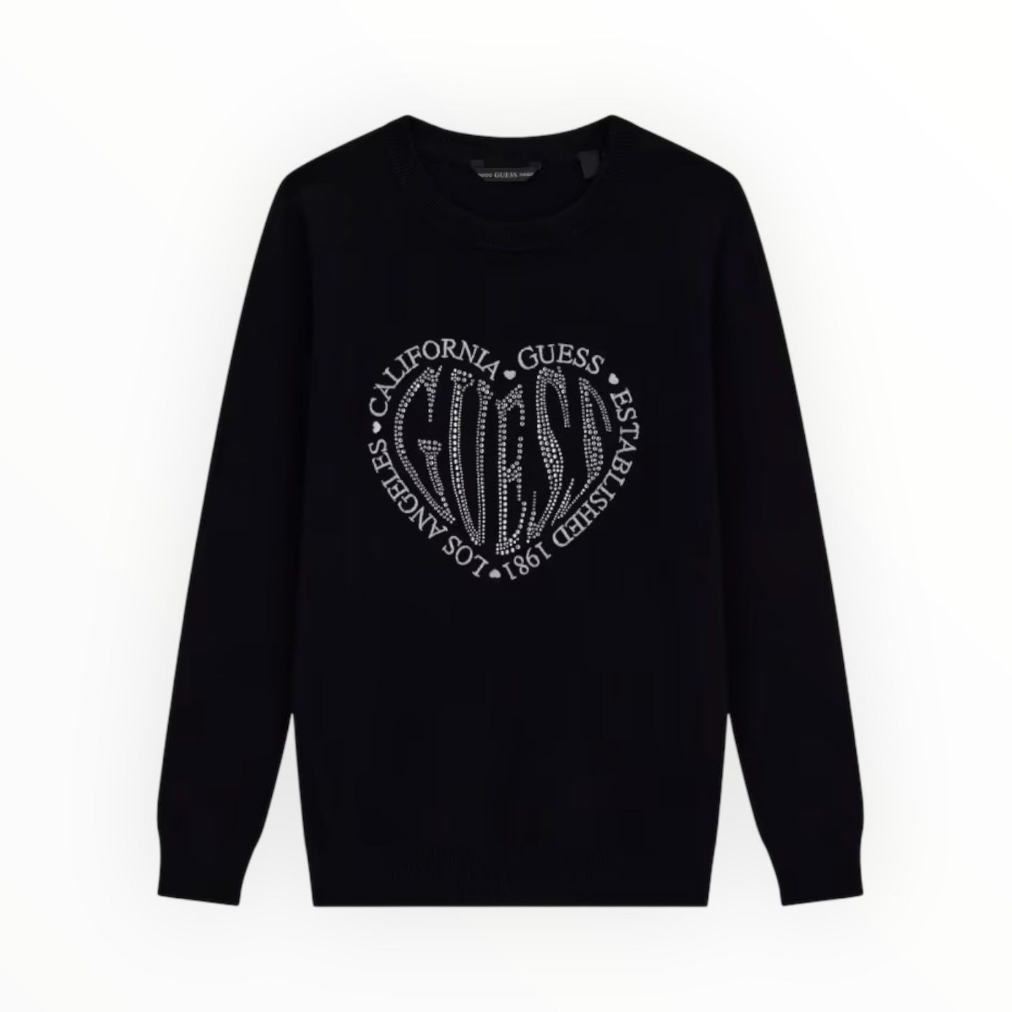 Maglione con strass Guess