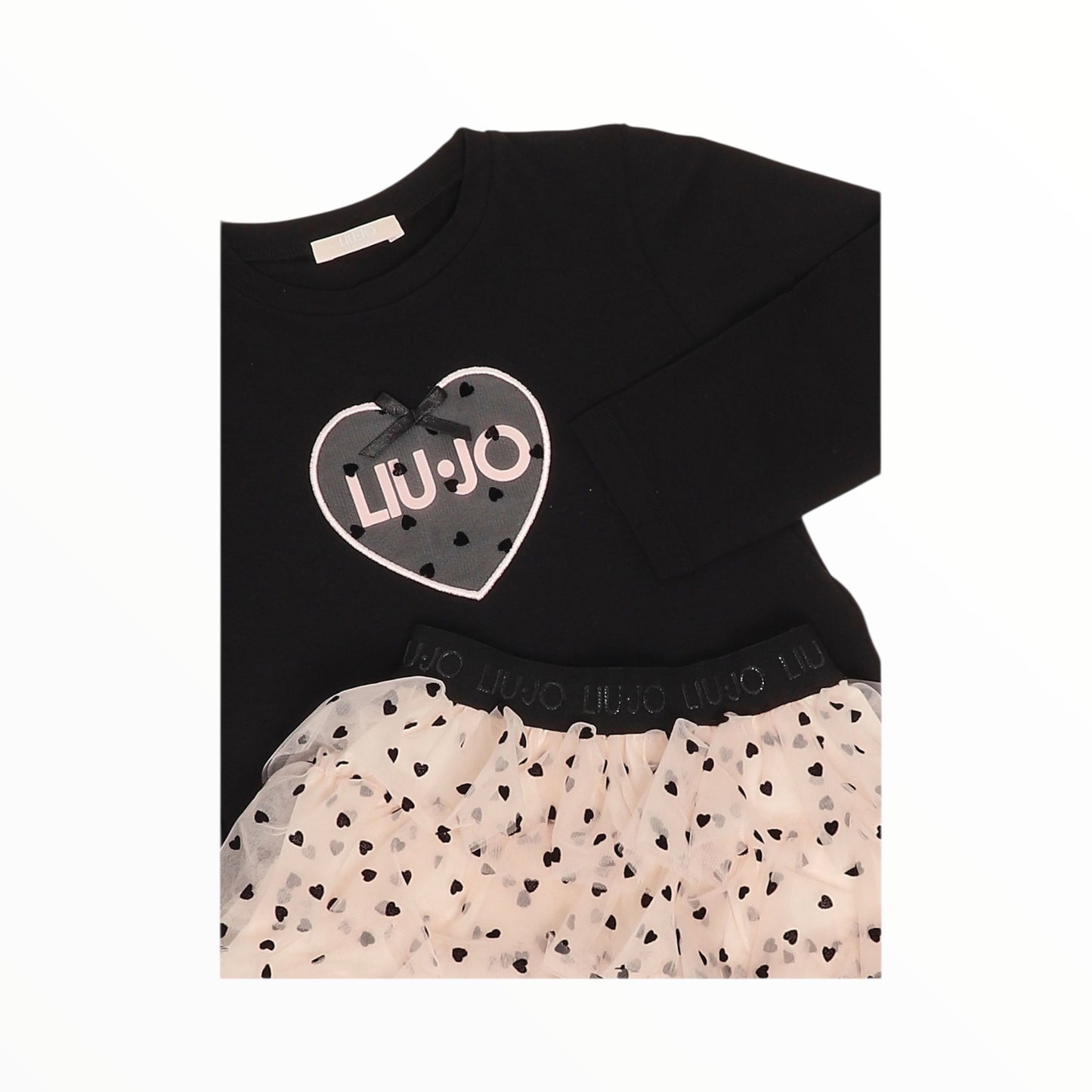 Completo in tulle cuori baby Liu Jo