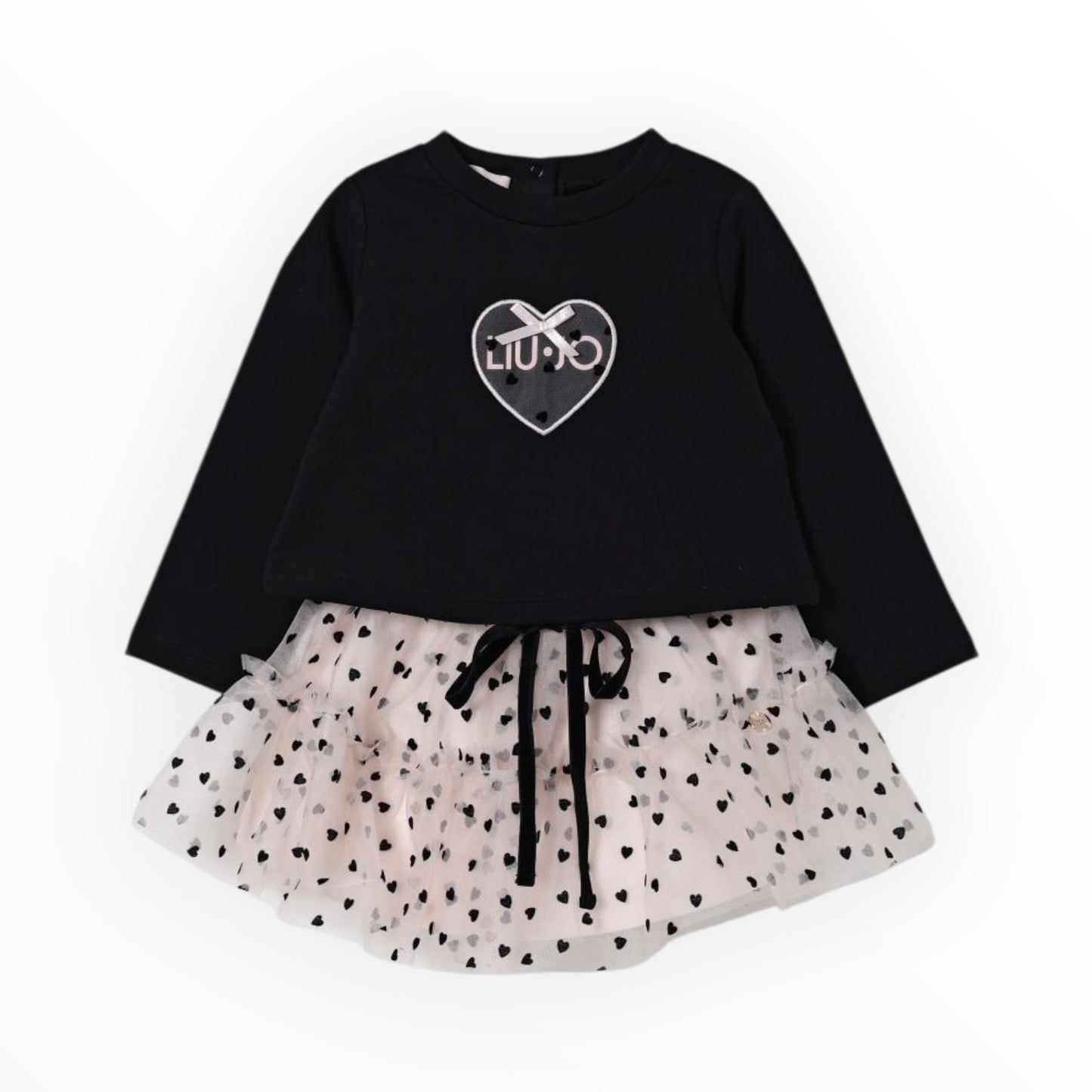 Completo in tulle cuori neonata Liu Jo