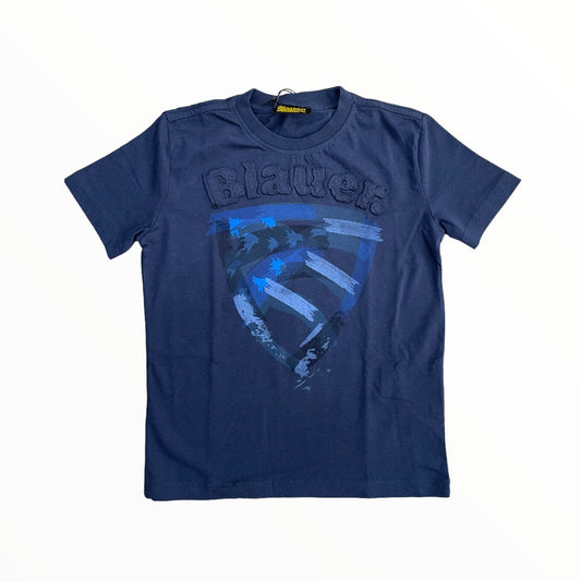 T-shirt Blu Blauer