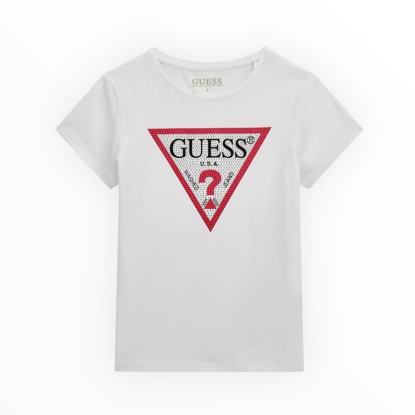 T-shirt strass Guess