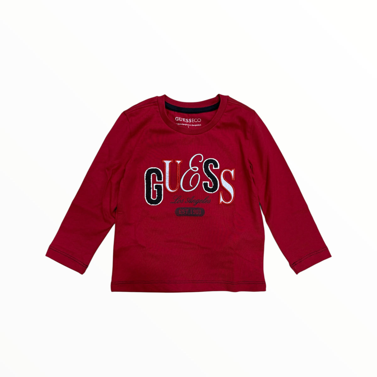 T-Shirt Guess logo in rilievo