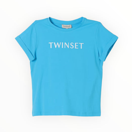 T-shirt Azzurra Twinset