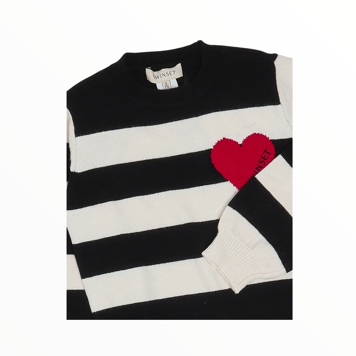 Maglione Twinset a righe