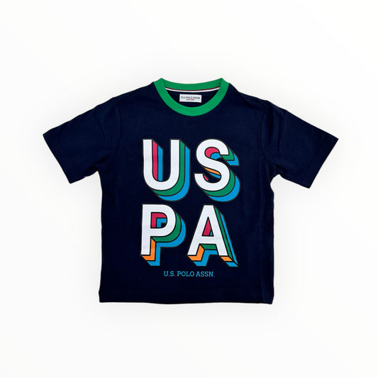 T-shirt Blu US Polo