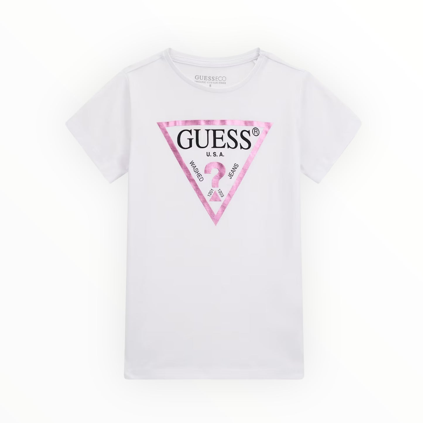 T-shirt Bianca Basic Guess