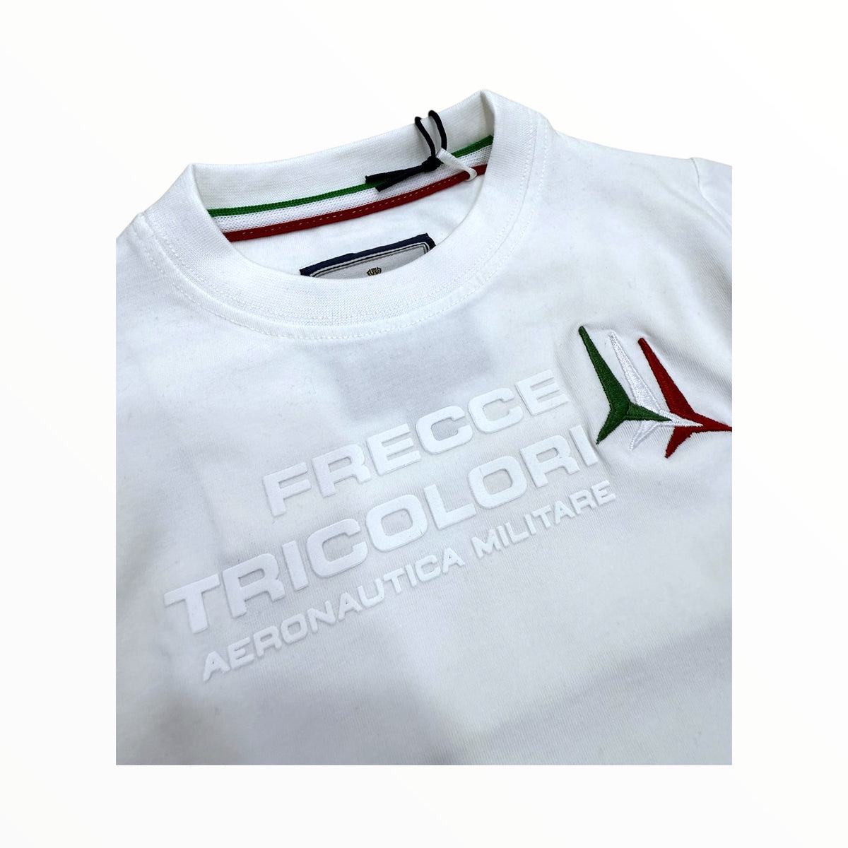 T-Shirt Aeronautica Militare con stampa e ricamo