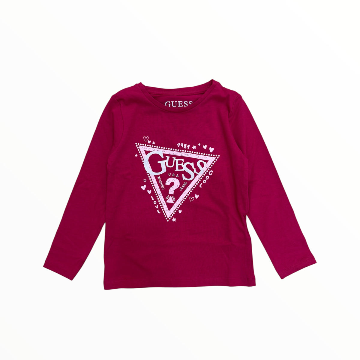 T-Shirt Guess triangolo girl