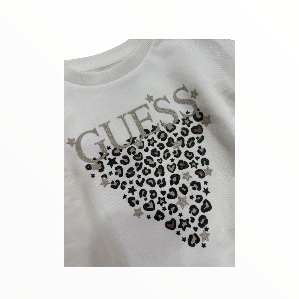 Felpa Guess logo animalier