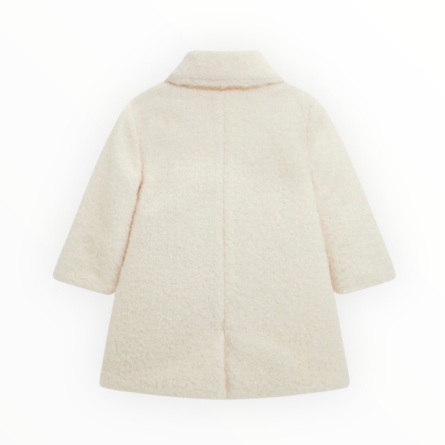 Cappotto teddy con trama in lurex Guess