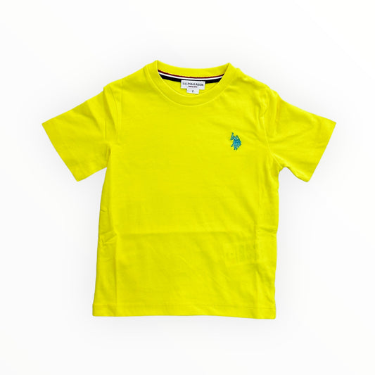 T-shirt Gialla US Polo