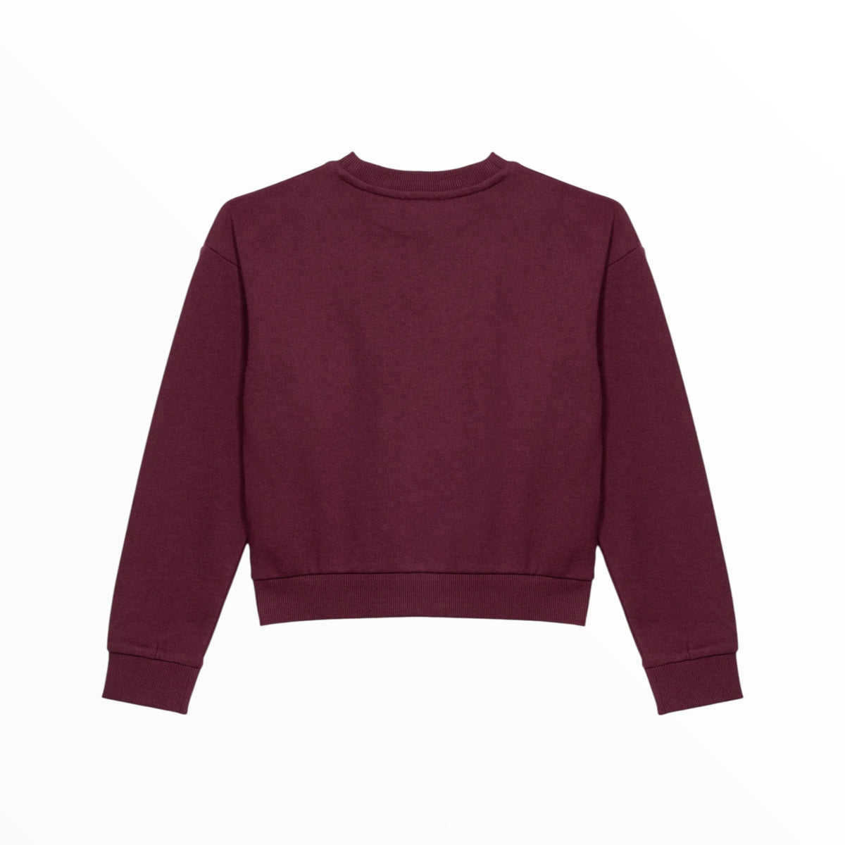 Felpa Guess crop con strass