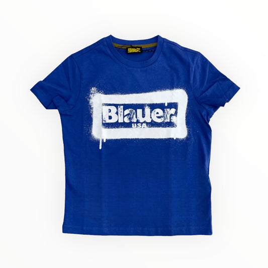 T-Shirt Royal Blauer