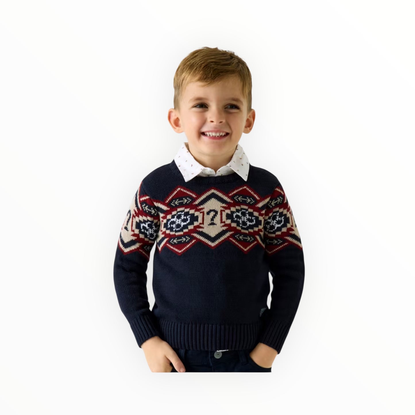 Maglione con rombi Guess