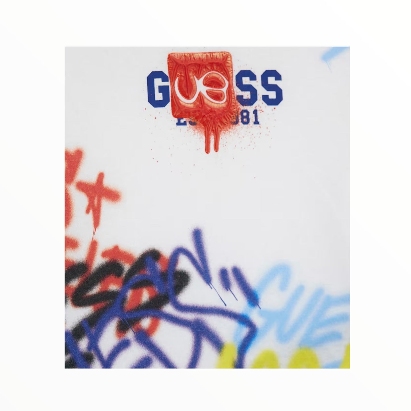T-shirt Guess street