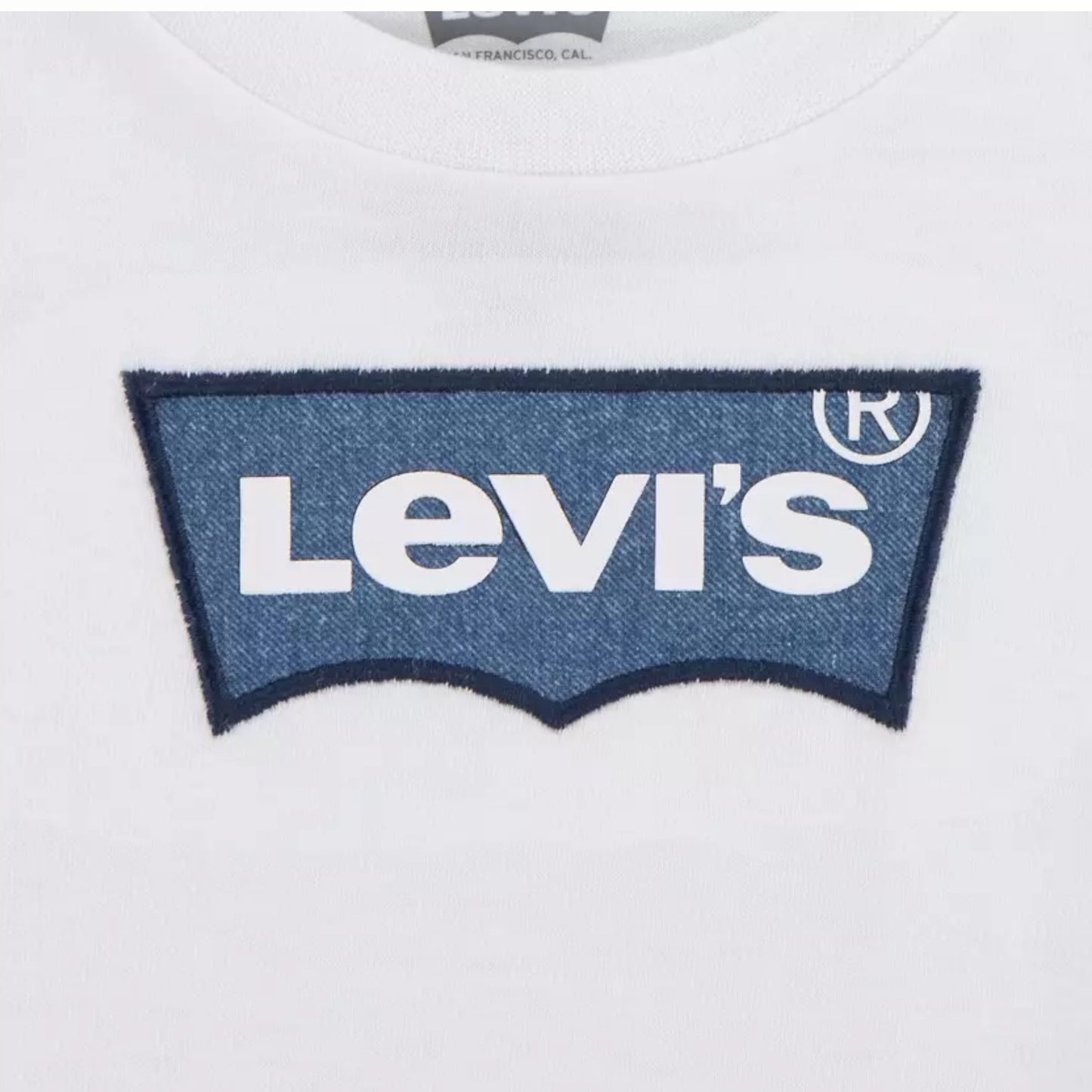 T-shirt Levi's logo denim