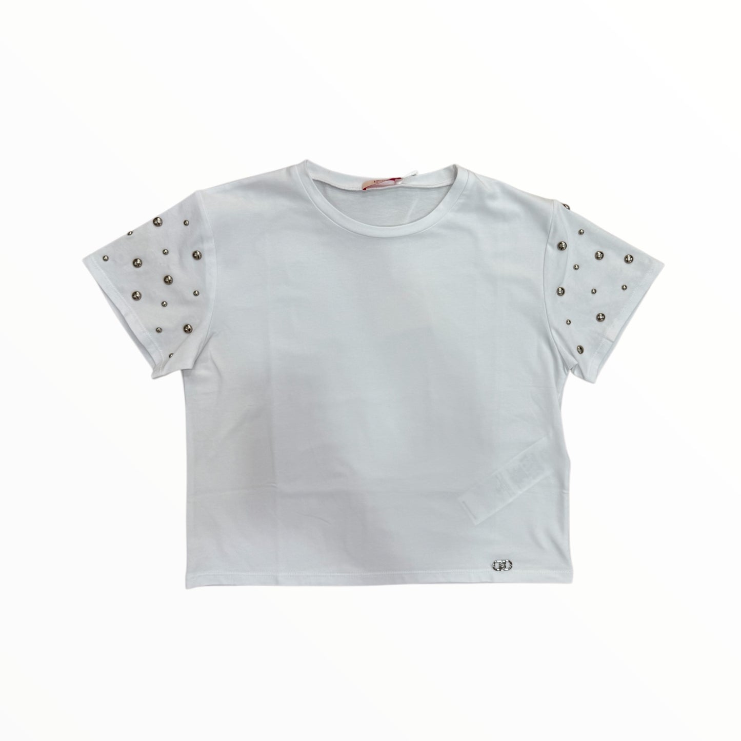 T-Shirt con borchie Liu Jo