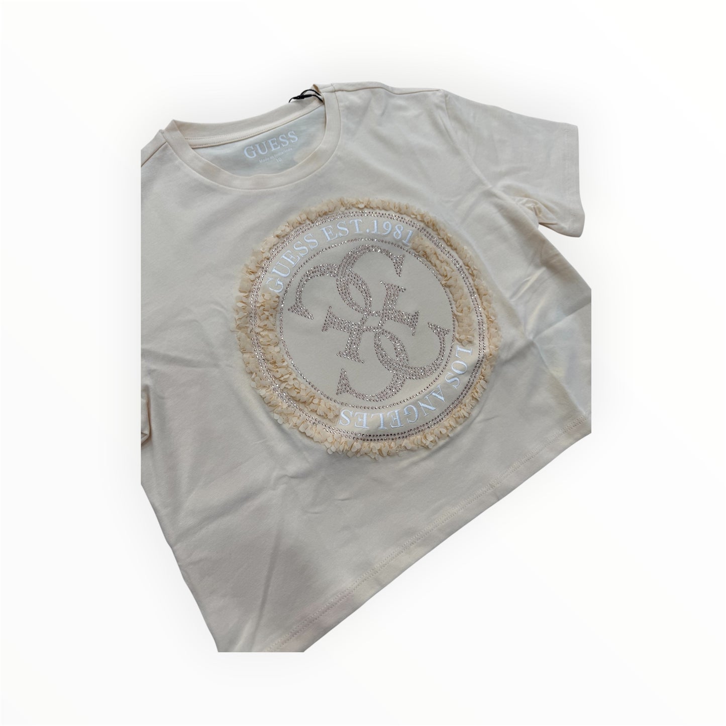 T-Shirt Guess in rilievo