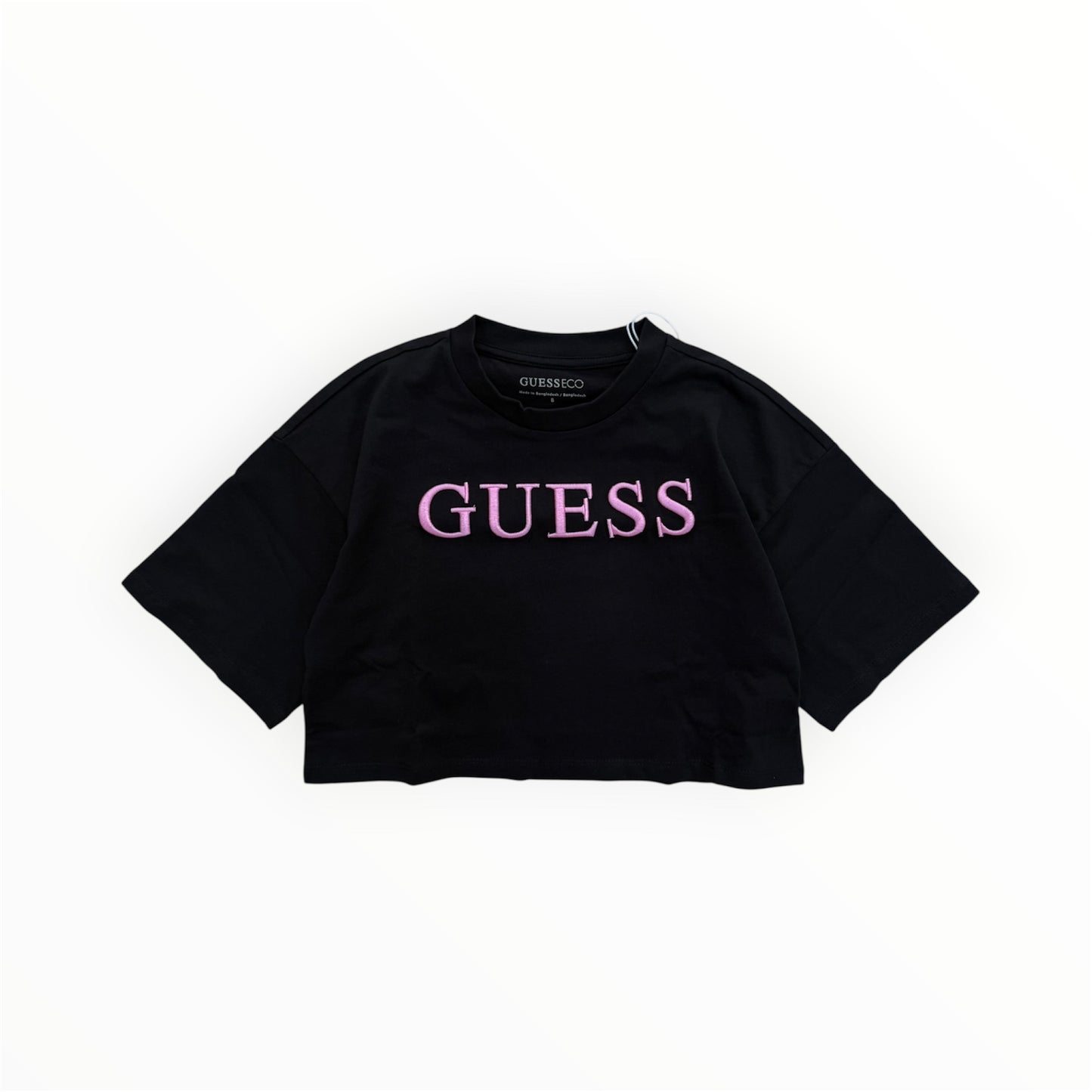 T-Shirt con logo Guess ricamato