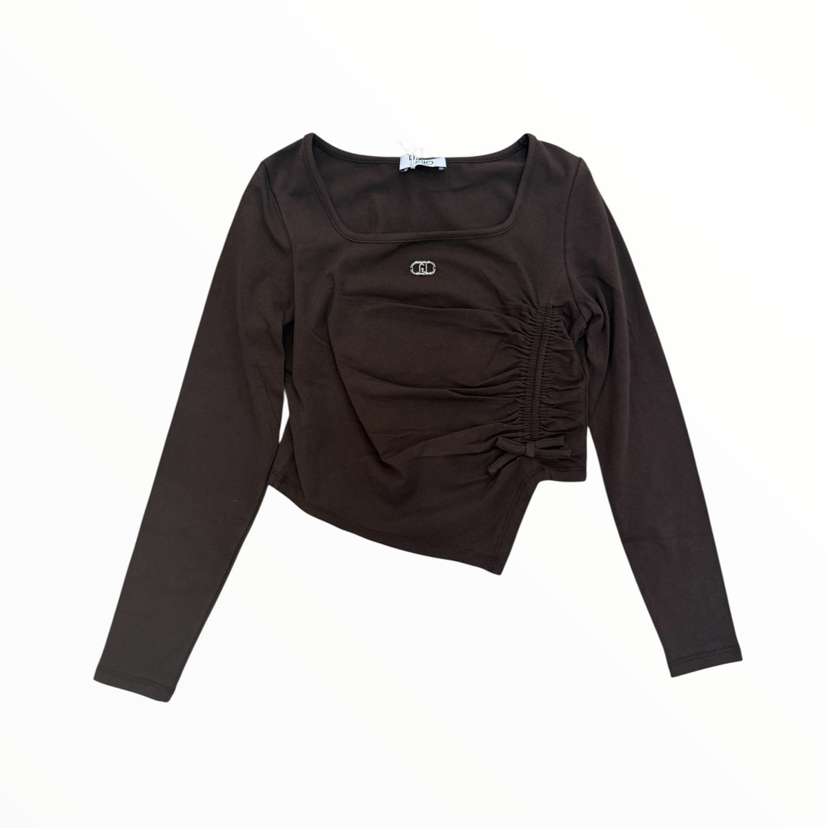 T-Shirt Liu Jo corta marrone