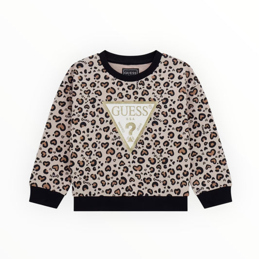 Felpa animalier Guess