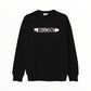 Felpa Moschino logo centrale