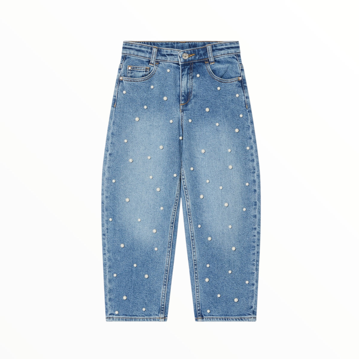 Jeans Liu Jo balloon con perle