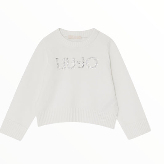 Maglione con strass Liu Jo