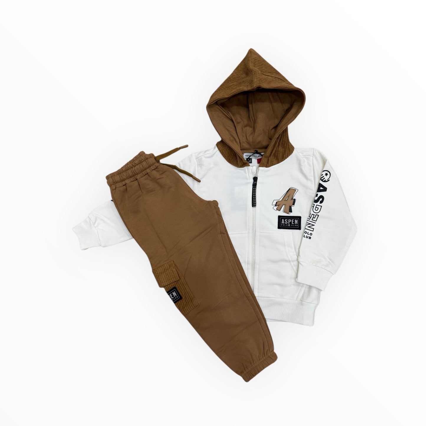 Tuta con zip e cappuccio Aspen Polo