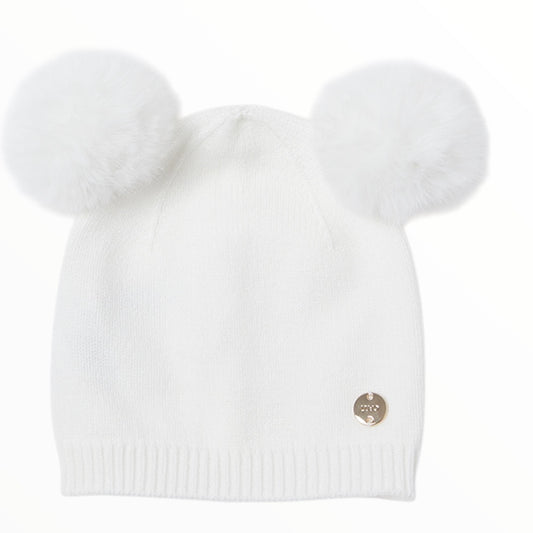 Cappello con pon pon neonata Liu Jo