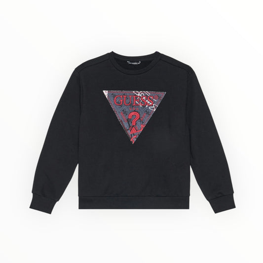 Felpa Guess triangolo in fantasia