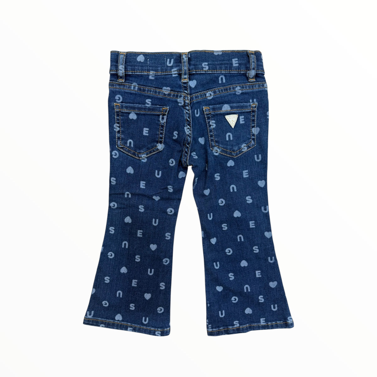 Jeans flare Guess multilogo