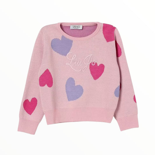 Maglione Liu Jo con cuoricini