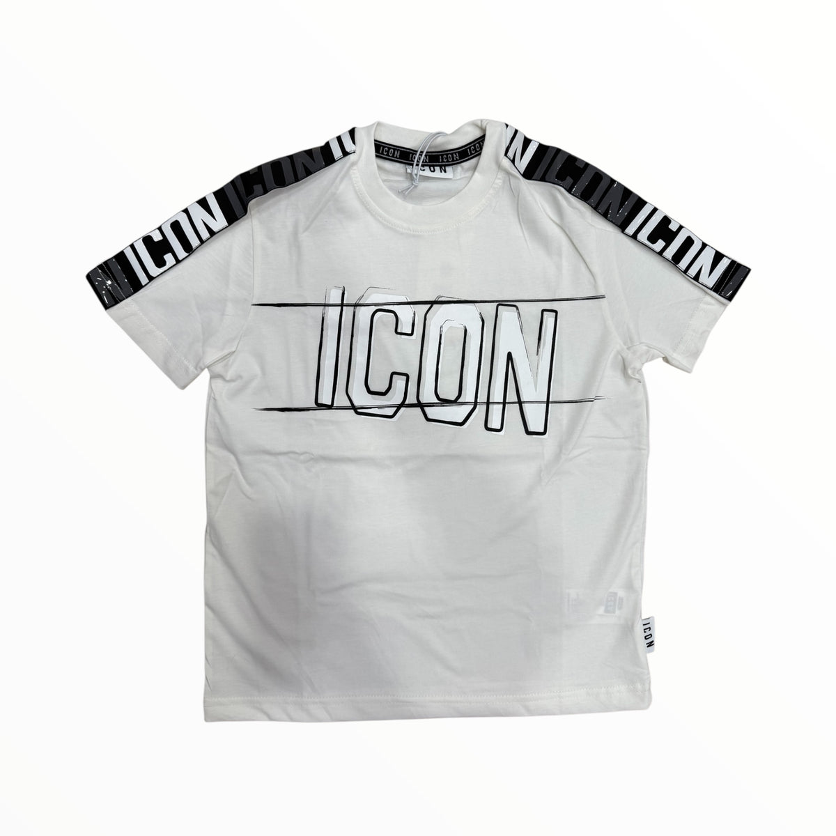 T-Shirt Icon con banda laterale