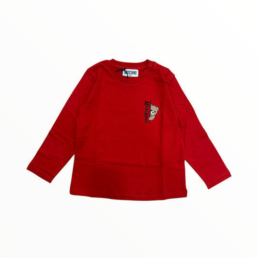 T-Shirt Moschino logo su petto