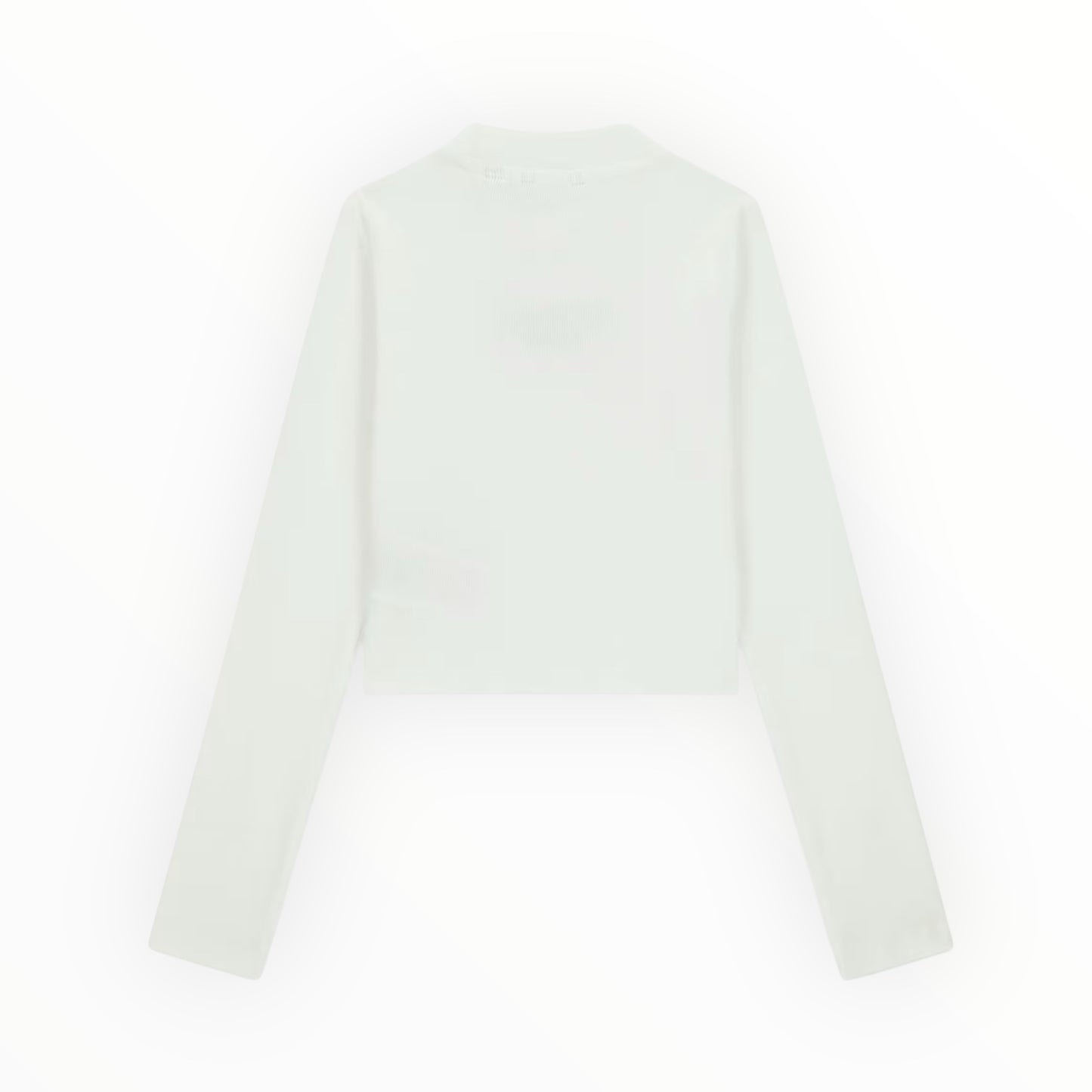 Maglia crop a costine Guess