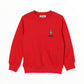 Felpa Moschino rossa