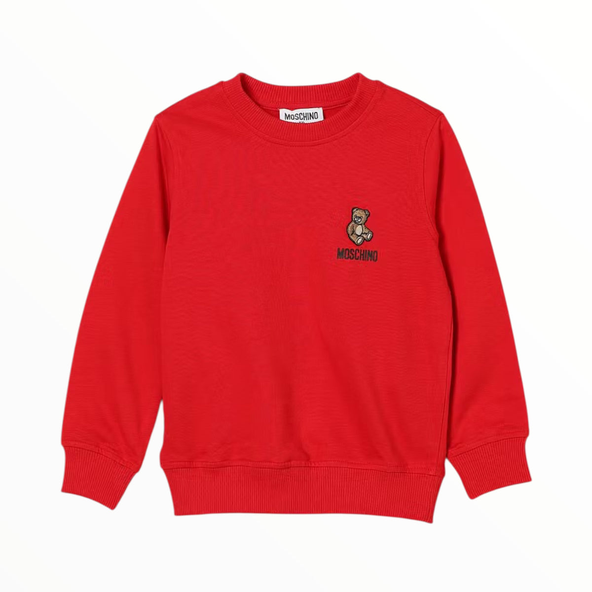 Felpa Moschino rossa