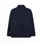 Felpa con zip in tessuto tecnico Boss