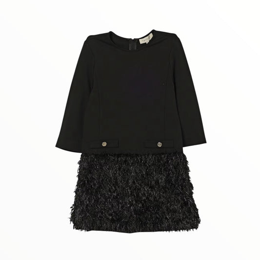 Abito Twinset con piume