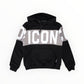Felpa banda Icon con cappuccio