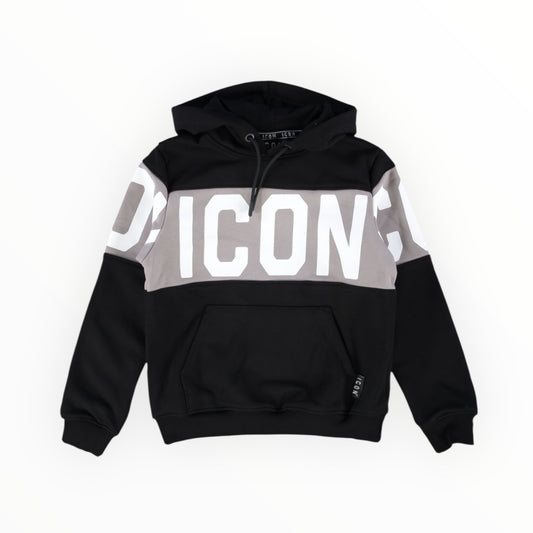 Felpa banda Icon con cappuccio