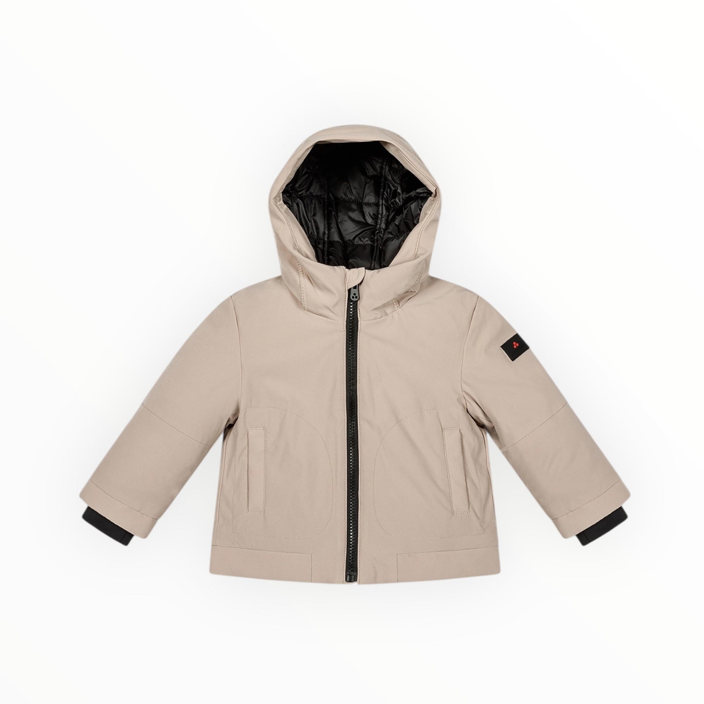 Piumino liscio con cappuccio Peuterey