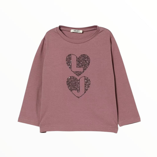 T-Shirt Liu Jo con strass