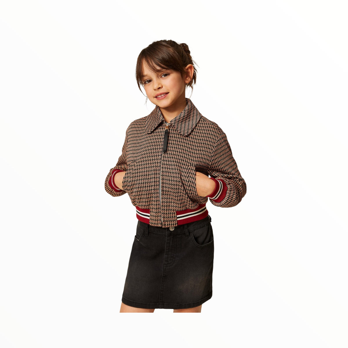 Giacca Twinset in pied de poule